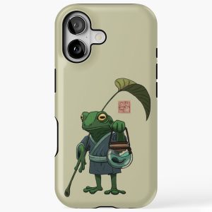 A Frog and His Son iPhone 17 Case Tough