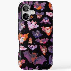 Bat - dark iPhone 17 Case Tough