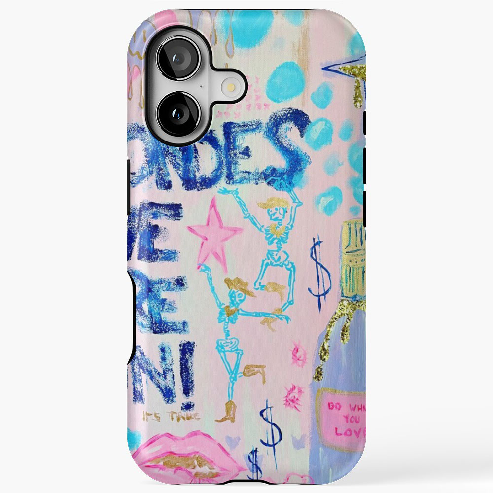 Blondes Have More Fun iPhone 17 Case Tough