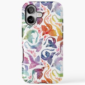 Dragon fire rainbow iPhone 17 Case Tough