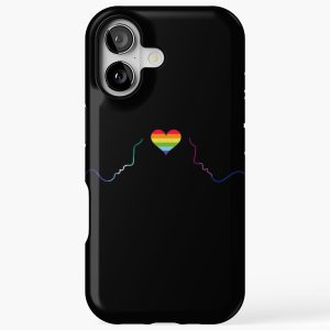 Face-Off Pride Edition (Line Art) iPhone 17 Case Tough