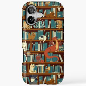 Library of the Ring iPhone 17 Case Tough