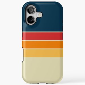 Norwegian 70s Vintage Retro Stripes  iPhone 17 Case Tough
