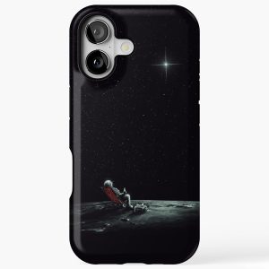 Space Chill iPhone 17 Case Tough