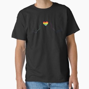 Face-Off Pride Edition (Line Art) Classic T-Shirt