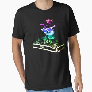 HOUSE CAT (Rainbow DJ Kitty) Essential T-Shirt