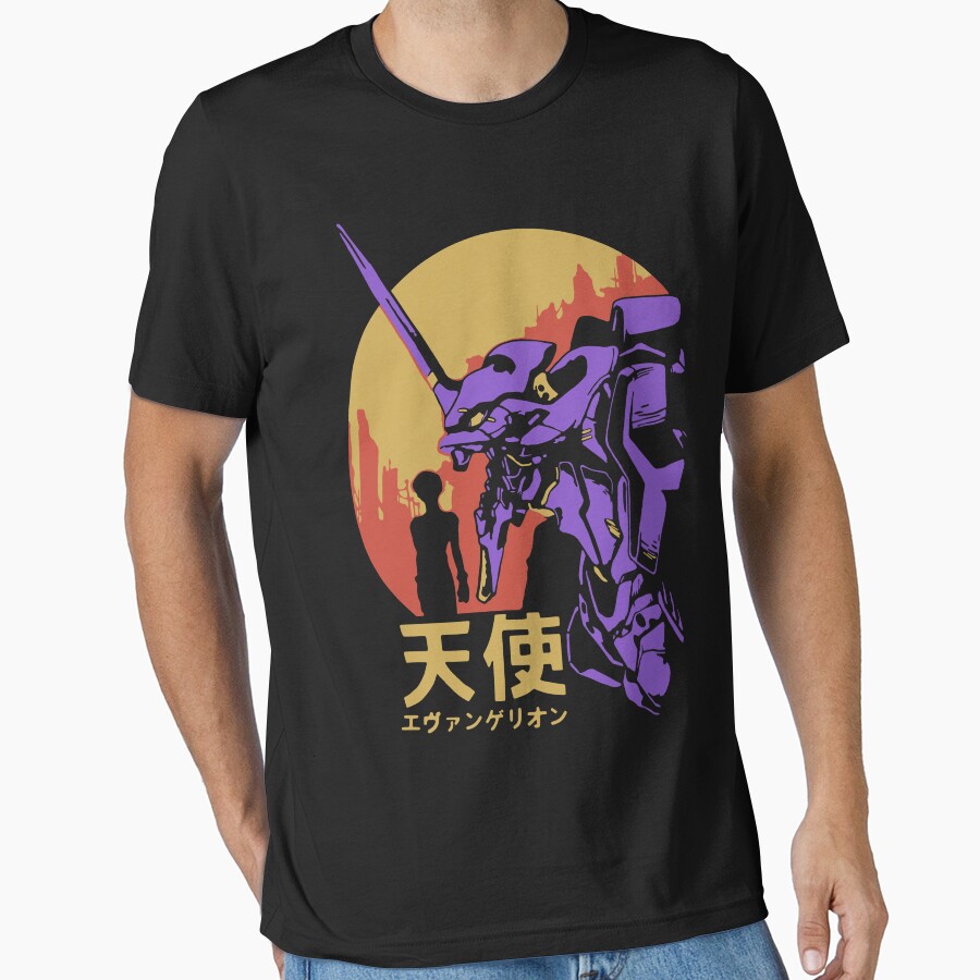 Neon Genesis Evangelion Retro Vintage Essential T-Shirt