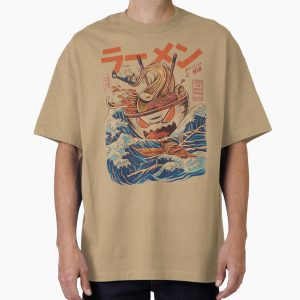 The Great Ramen off Kanagawa Oversized T-Shirt